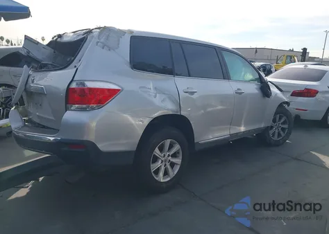 2012 Toyota Highlander z USA, uszkodzony, nr VIN 5TDZA3EH5CS017589